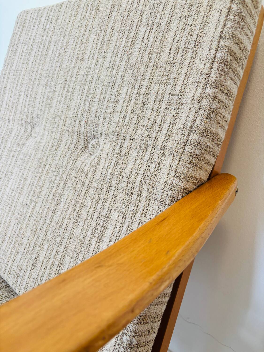 Vintage Lounge Armchair by Ton from Czechoslovakia 1979’s