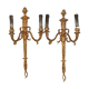 Pair of wall in Louis XVI style ormolu
