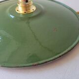 Enamelled sheet metal suspension