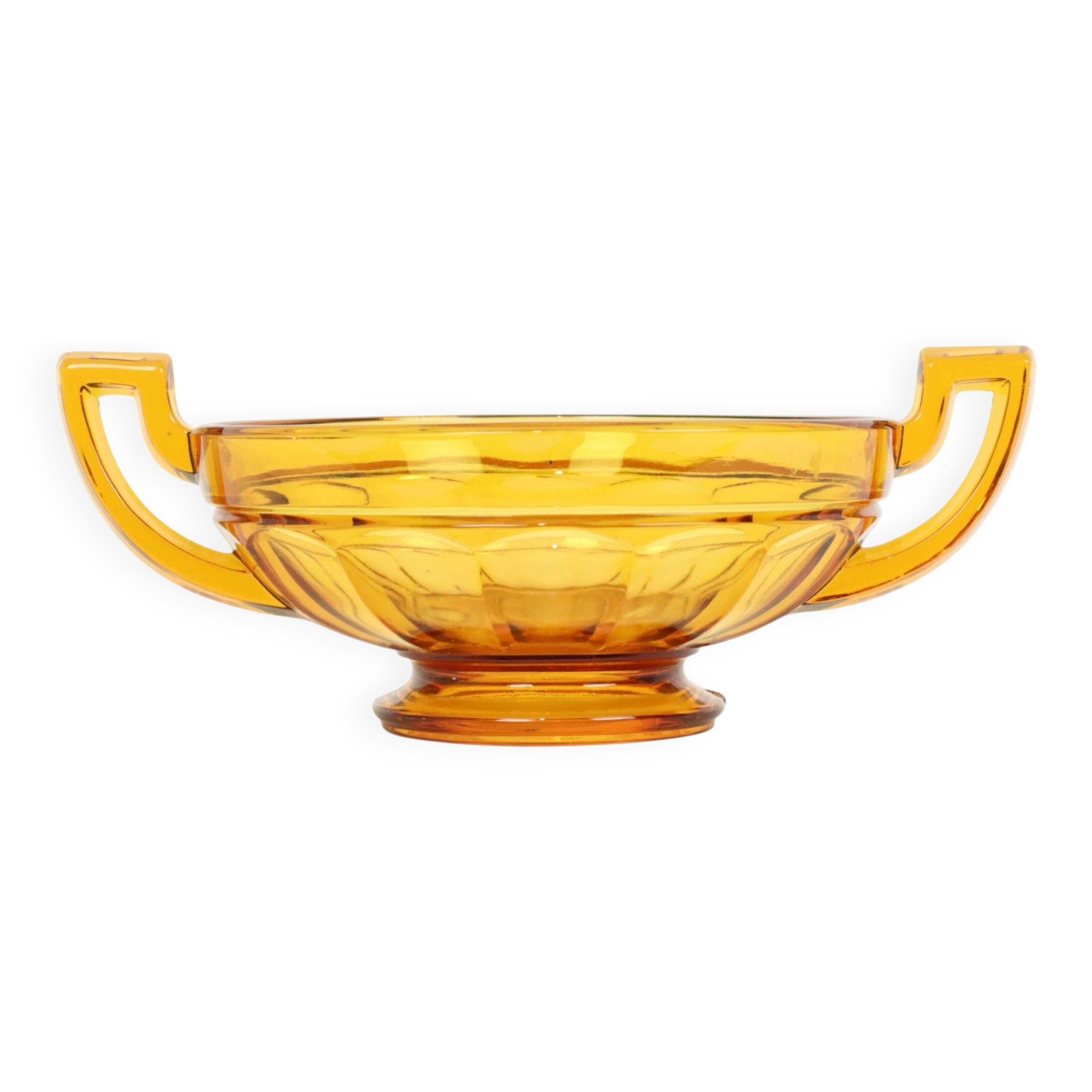 Art Deco Val Saint Lambert 'Noémie' Fruit Bowl (Luxval), 1935
