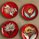 Dessert plates Cérenne Vallauris