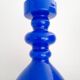 Hirschberg cobalt blue glass ring vase