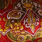 Set of 2 vintage velvet cushion covers 46x56 cm