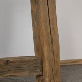 Solid oak dining table