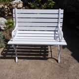 Wrought iron bench