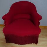 Red toad armchair vintage top