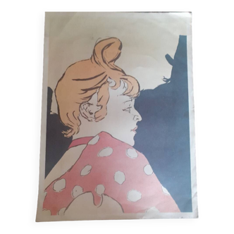 Poster La Goulue by Toulouse Lautrec