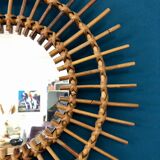 Bamboo sun mirror