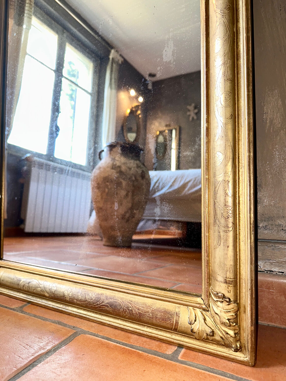 Old 19th century mirror