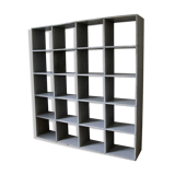 Bookcase locker vintage wooden shelf