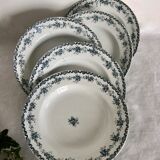 5 hollow plates - Saint Amand - Argenton model