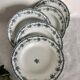5 hollow plates - Saint Amand - Argenton model