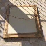 Mirror in gilded wood 107 x 94 cm