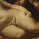 Ancient painting of the Virgin Mary, copy after Guido Reni, 18th century.