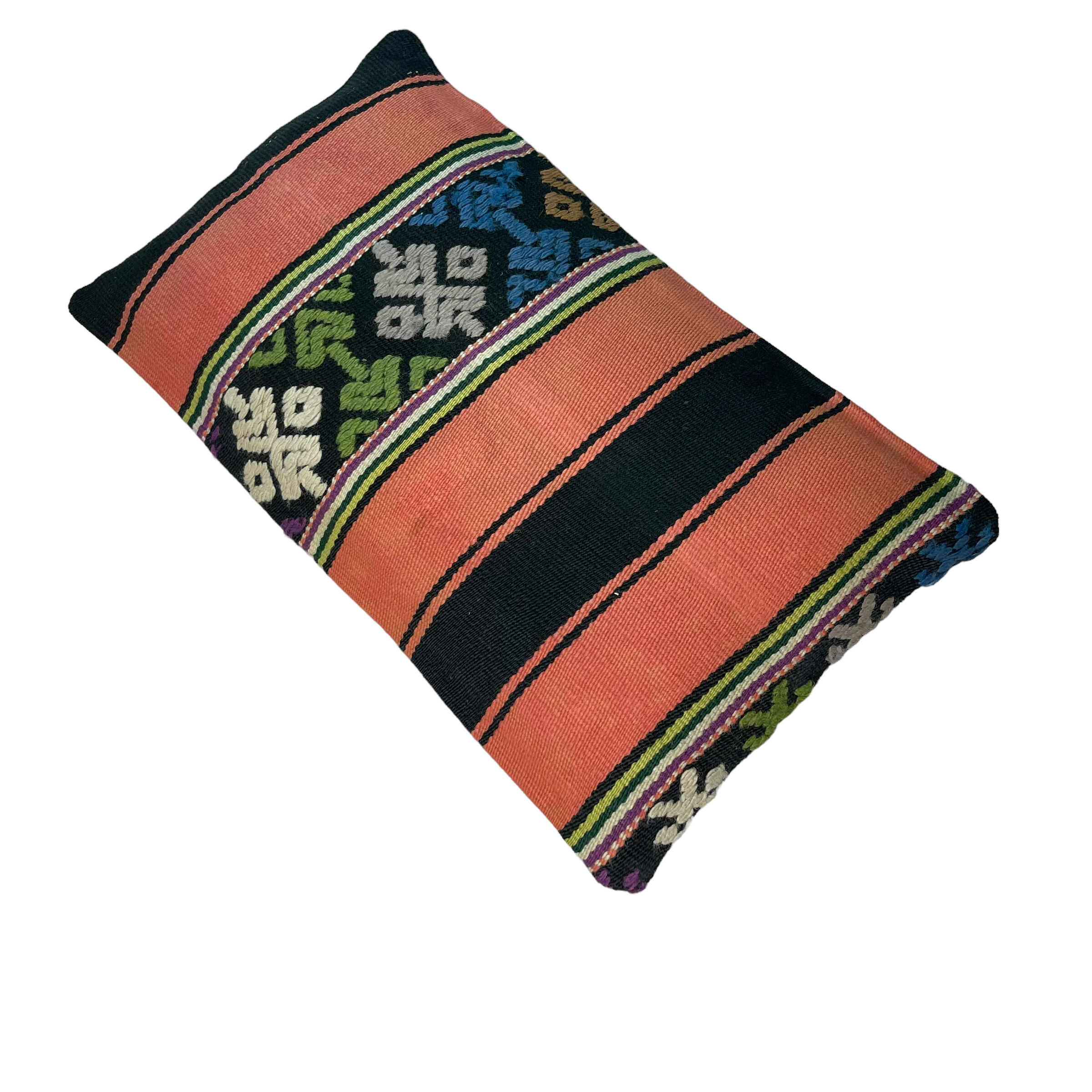 Housse de coussin kilim turc vintage 30x50cm