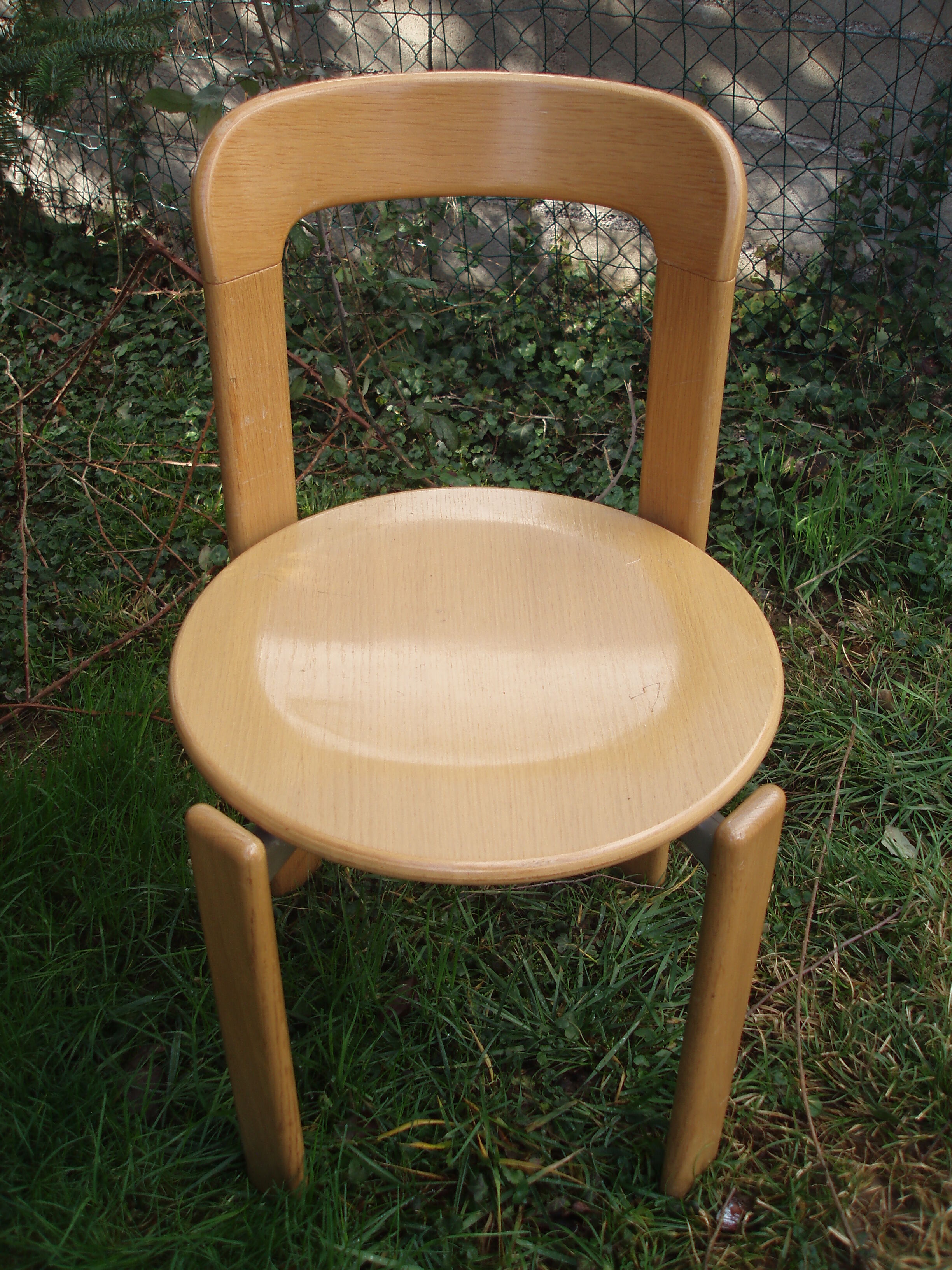 Pair of chairs by Swiss designer Bruno Rey