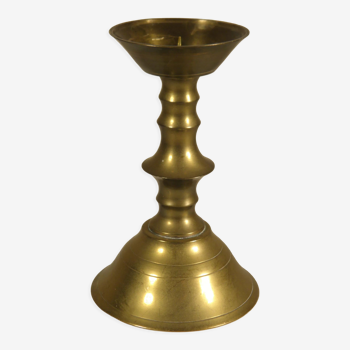 Brass candle holder 15 cm