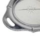 Bmu art deco tray for glasses with a mirror