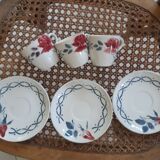 Digoin cups and creamer