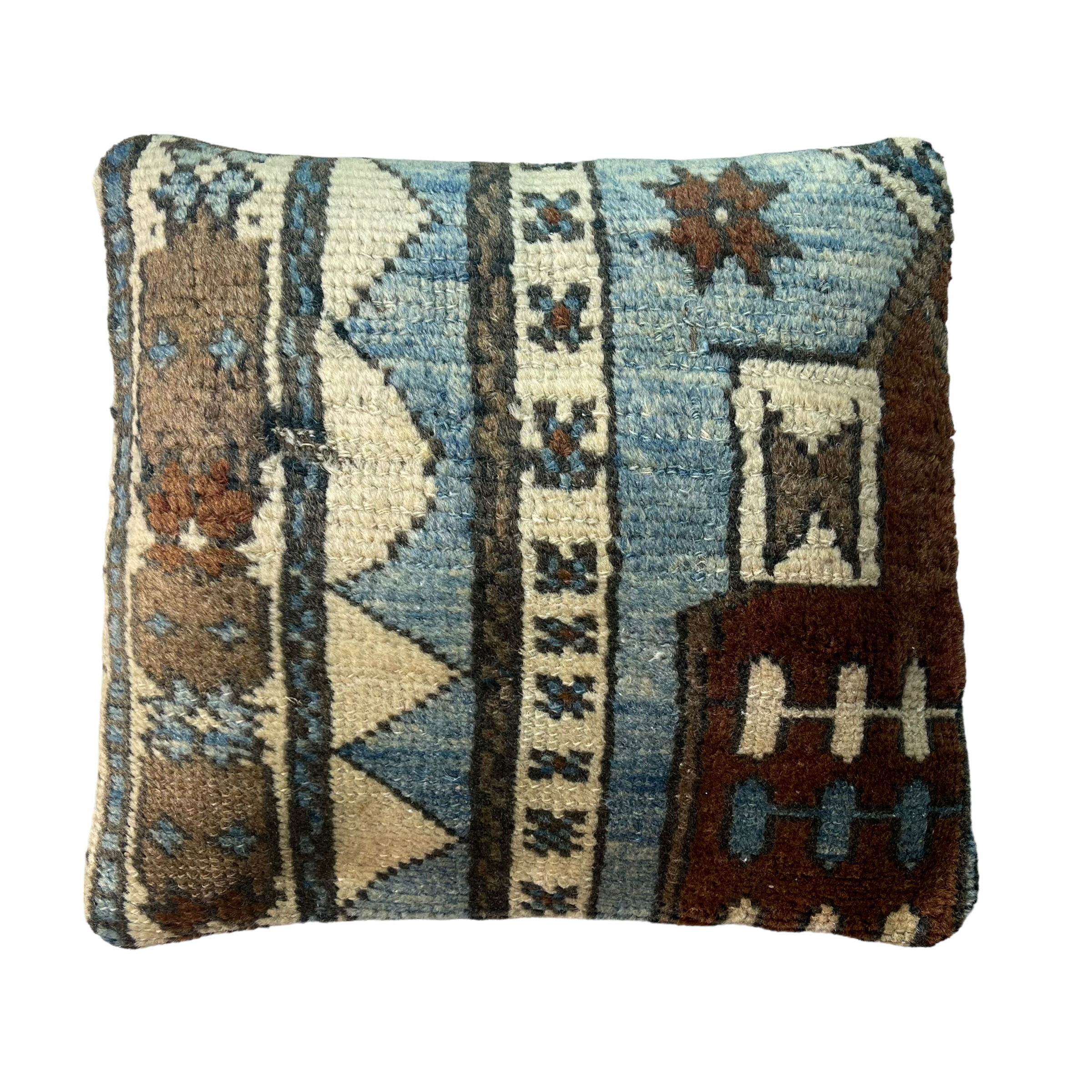 Vintage turkish Kilim cushion cover 40x40cm
