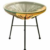 Scoubidou designer coffee table