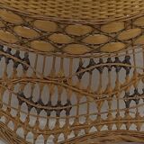 Pendant lamp / rattan / wicker / cane / vintage natural fibers
