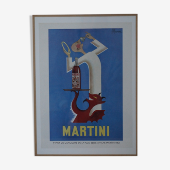 Old advertising Martini