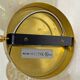 Pair of Murano Pulegoso Glass and Brass Wall Sconces, Italy