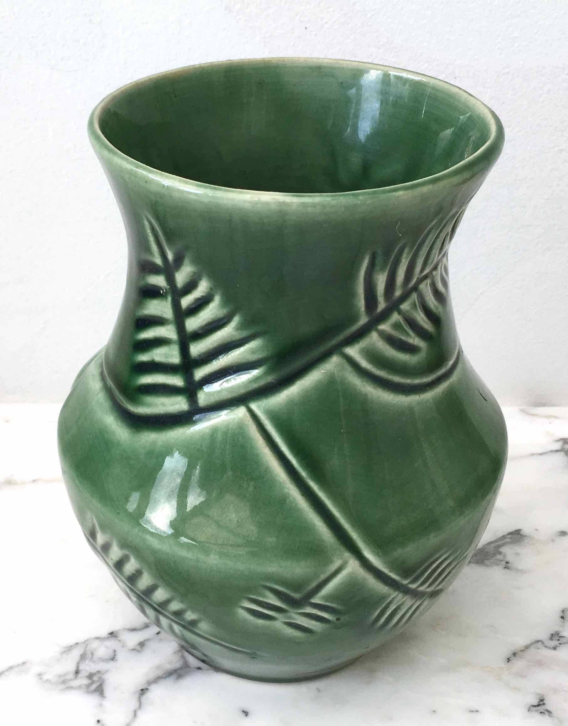 1950s ceramic vase