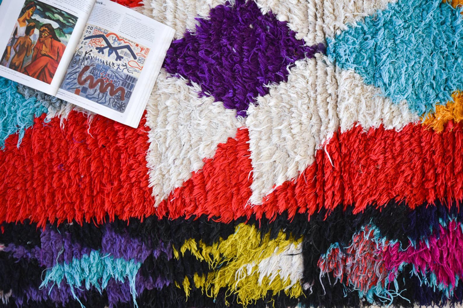 Carpet boucherouite 85x243cm