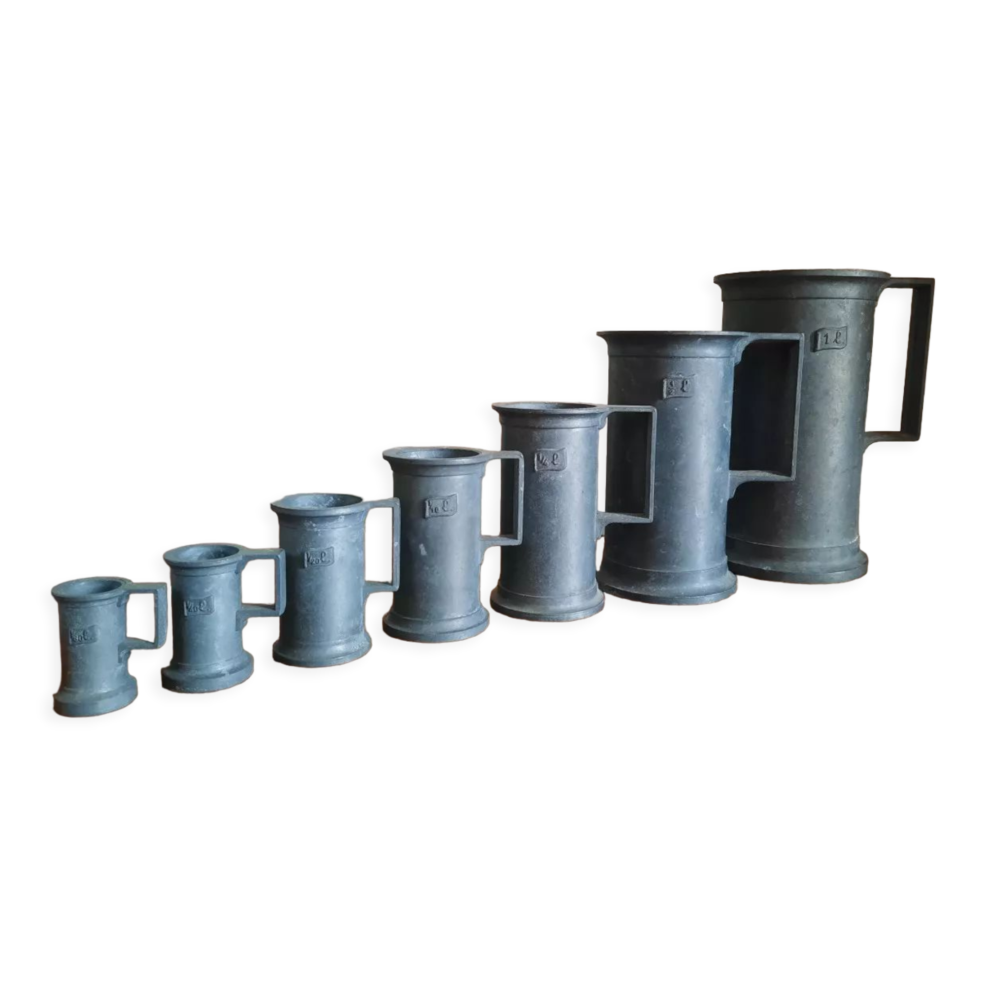 Series of tin measurements