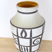 Vase de sol 40cm, céramique West Germany