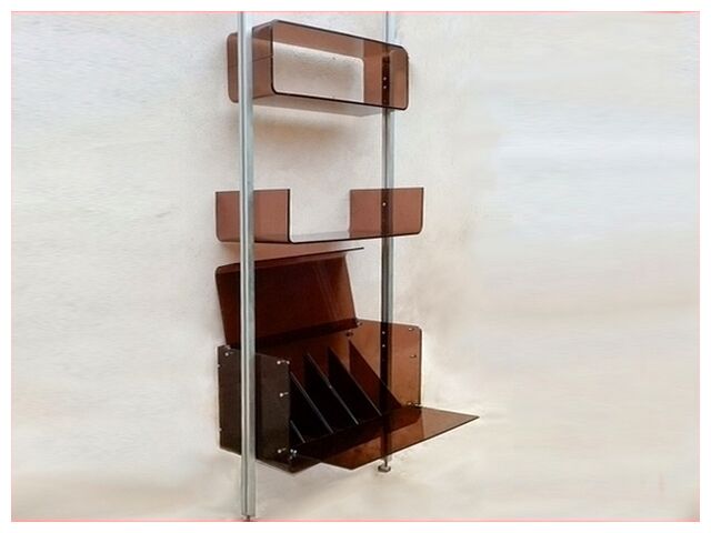 Bibliothèque Michel Ducaroy Roche Bobois design vintage 1970