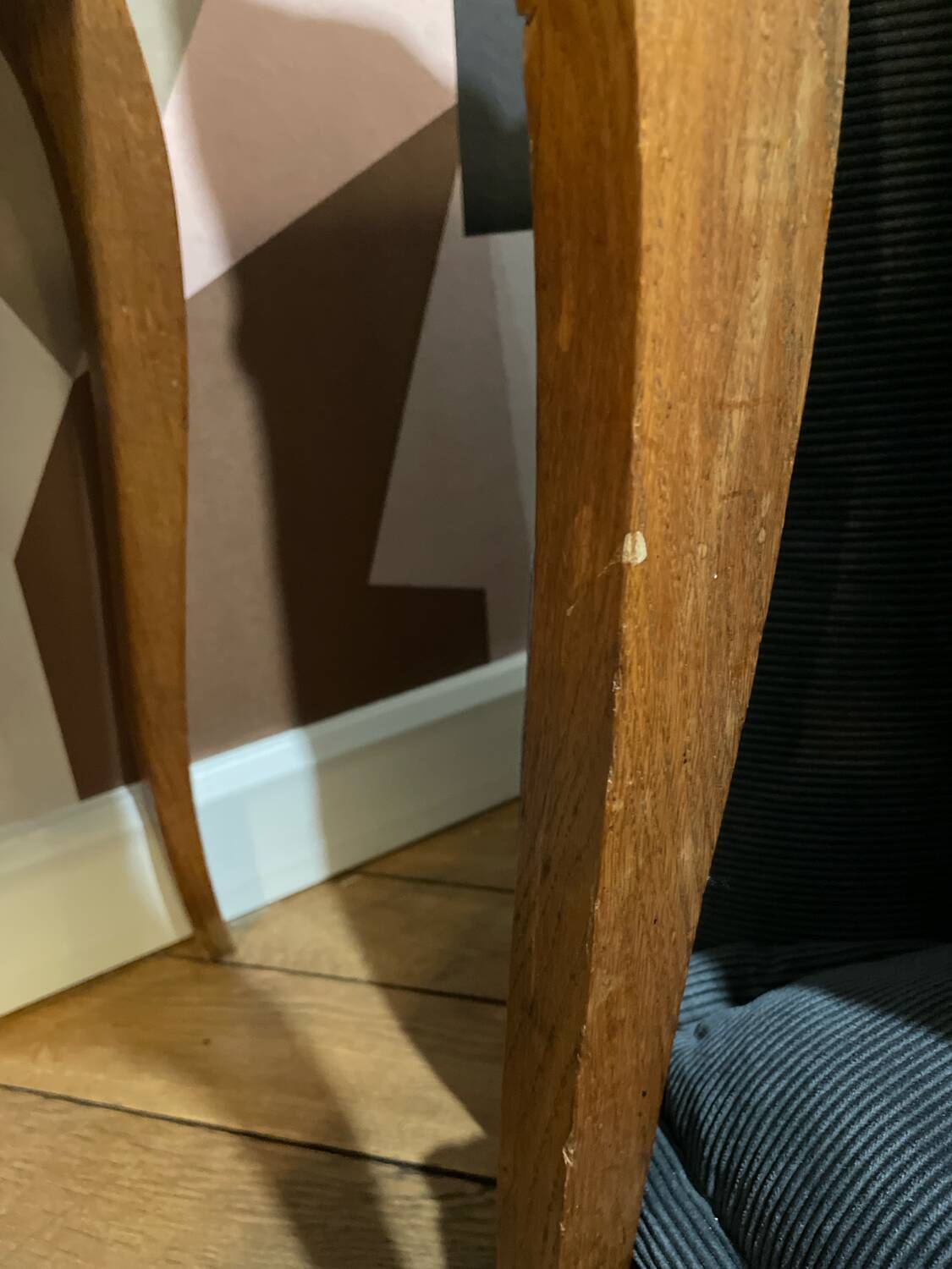 Mid-century hairdresser - triptych mirror