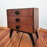 Czechoslovakian Nightstands by J. Halabala for UP Závody, 1950s, Set of 3