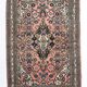 Tapis persan bleu marine pêche 5x7, 142x209 cm