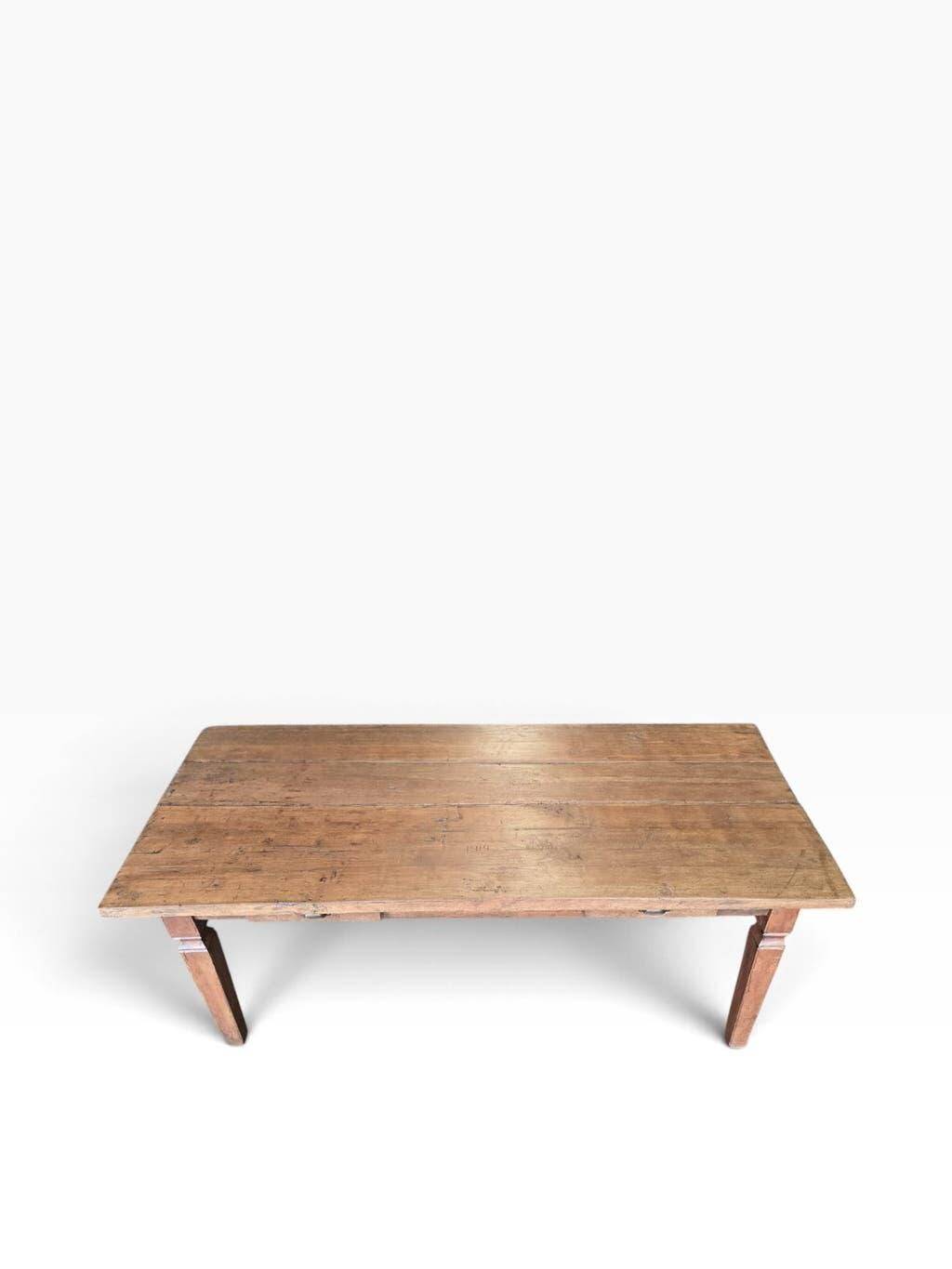 Farm table/vintage dining table in solid wood