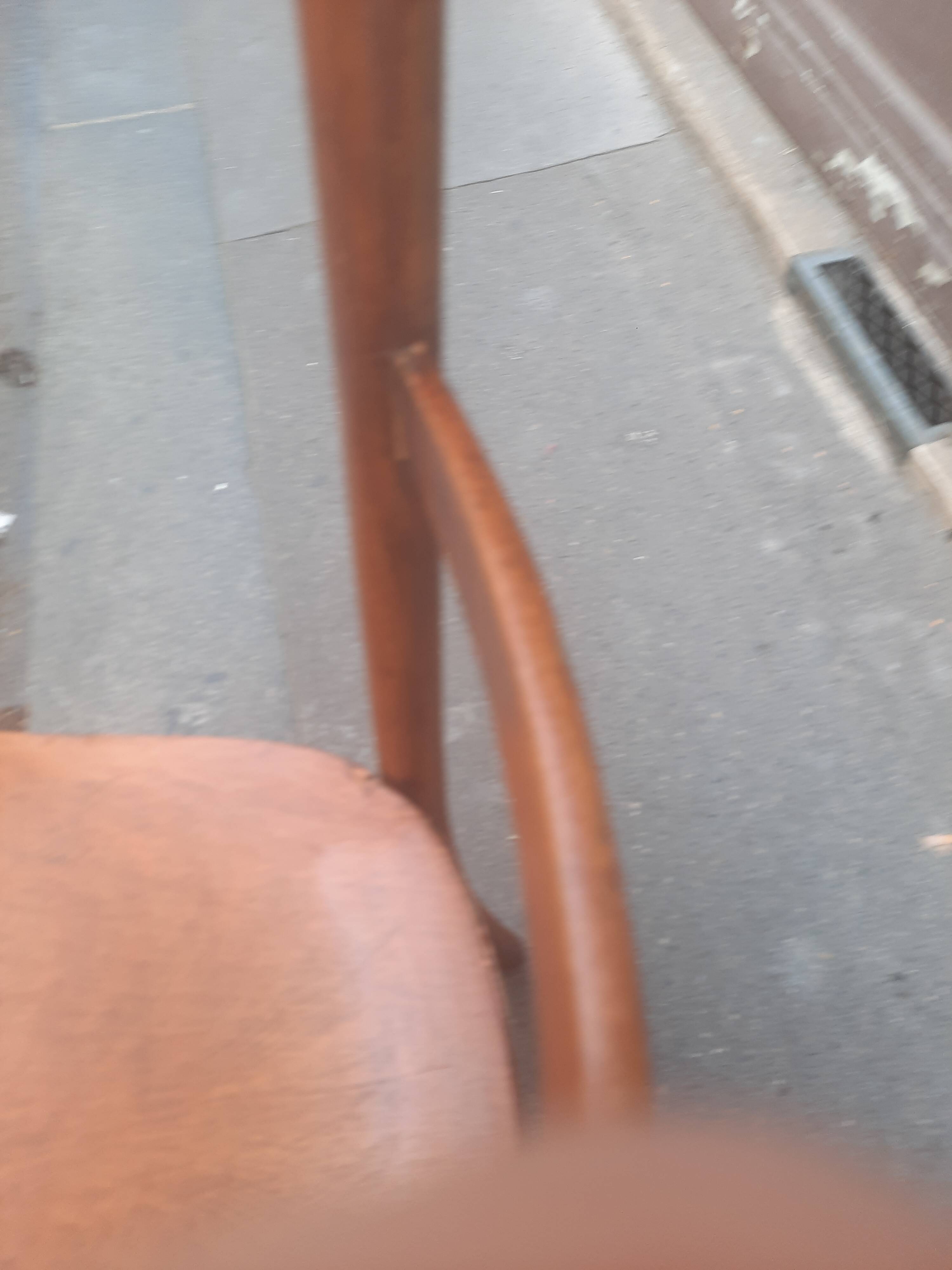 Pair of bistro chairs
