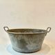 Vintage zinc basin