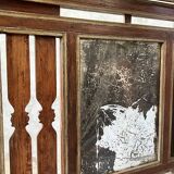 Small Indonesian screen in carved wood H:104 L:106