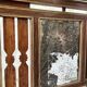 Small Indonesian screen in carved wood H:104 L:106