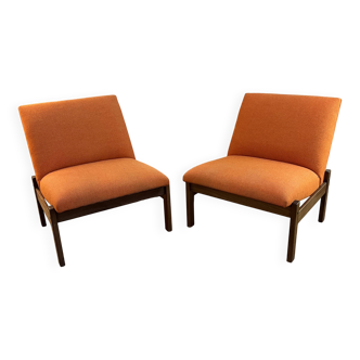 Scandinavian Armchair Pair by Yngve EKSTRÖM 1960