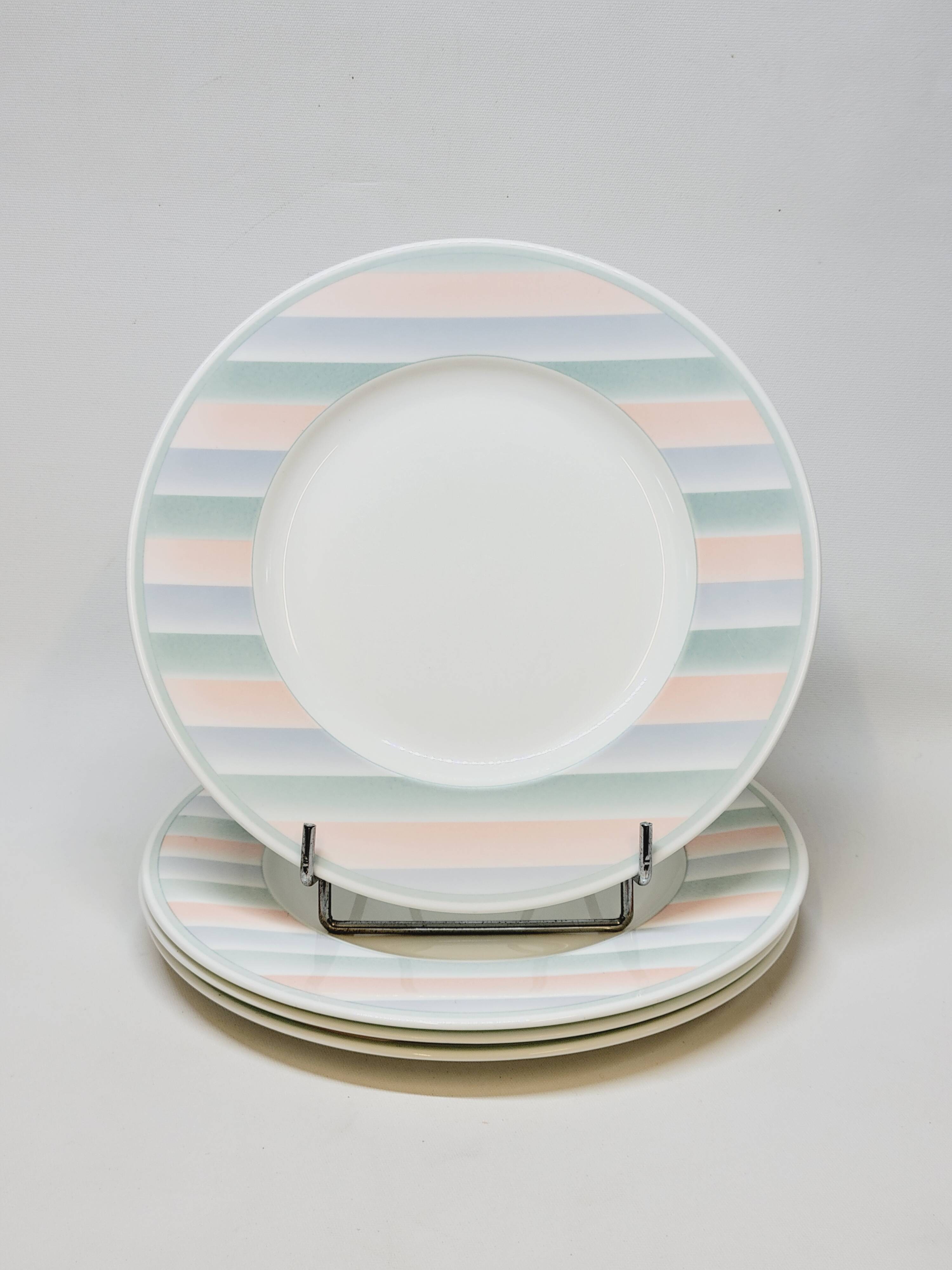 4 Large Villeroy & Boch Andante Dinner Plates 27 cm
