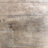 Light wood eating farm table