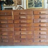 Loom cabinet, 24 drawers
