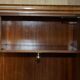 Double Art Deco wardrobe in satin walnut circa 1930