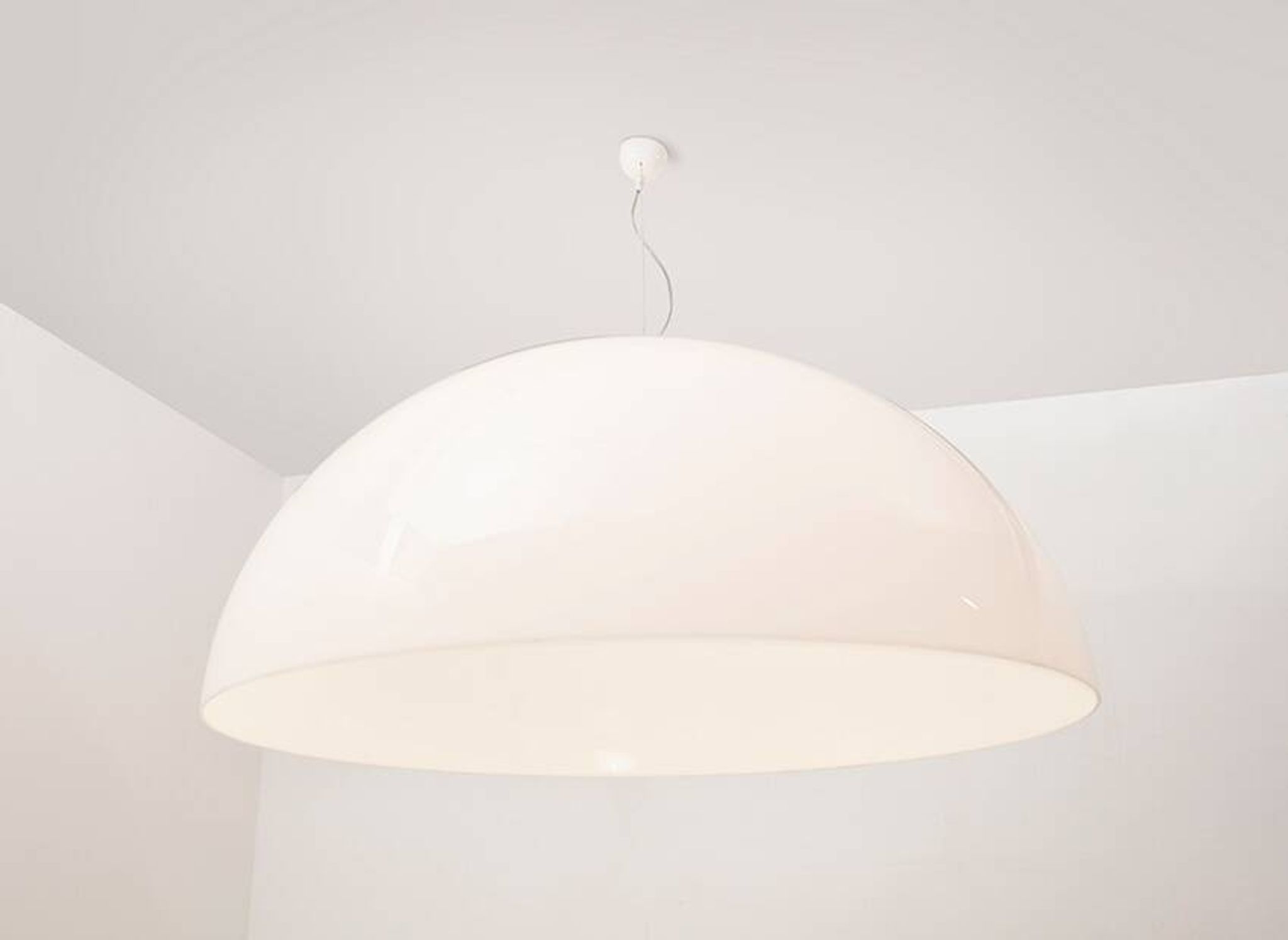 Vico Magistretti Sonora 493 Pendant XXL for Oluce Italy 1976