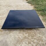 Black lacquered design coffee table