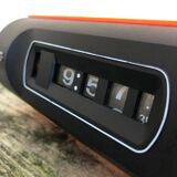 Orange alarm clock Sankyo Digi-Glo