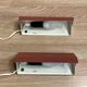 A PAIR OF MODULAR WALL LIGHTS 1950.